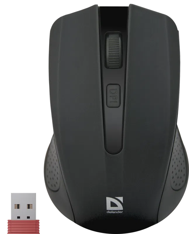 Мышь беспроводная Defender Accura MM-935 черный, 3 кнопки, 800-1600 dpi