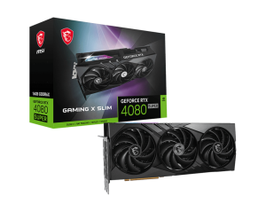 Видеокарта MSI GeForce RTX 4080 SUPER 16G GAMING X SLIM, 16GB, GDDR6X, 2xHDMI 2xDP