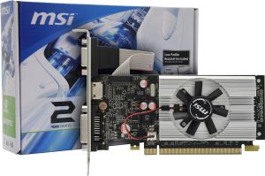 Видеокарта MSI GeForce 210, 1GB DDR3 64-bit 1xVGA 1xDVI 1xHDMI N210-1GD3/LP