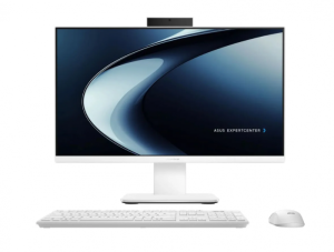 Моноблок ASUS P440VAK-WPC2400/White/23.8 FHD/C3 100U/8G D5/256G PCIE G4/Wi-Fi 6 + BT 5.4/1080p FHD/90W/WL kbms/DOS/2yw