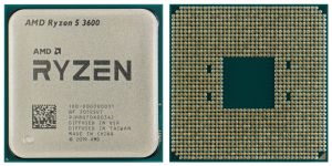 Процессор AMD Ryzen 5 3600 3,6Гц (4,2ГГц Turbo), AM4, 7nm, 6/12, L2 3Mb, L3 32Mb, 65W, BOX