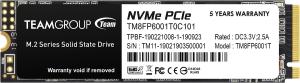 Твердотельный накопитель 1000GB SSD TeamGroup MP33 M.2 NVMe R1800Mb/s W1500MB/s TM8FP6001T0C101
