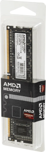 Оперативная память  4Gb DDR3 1600MHz AMD Radeon R5 Entertainment Series PC3-12800 R534G1601U1S-U