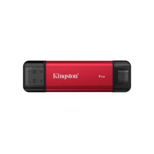 Внешний SSD диск Kingston 1TB Dual Portable Красный