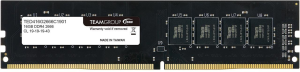 Оперативная память 16GB 2666MHz DDR4 Team Group ELITE PC4-21300 CL19 TED416G2666C1901