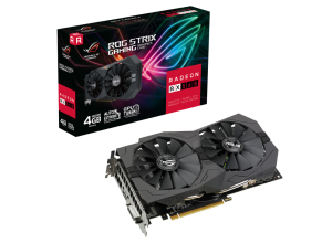 Видеокарта ASUS AMD Radeon RX 560 4GB GDDR5 128-bit HDMI DVI HDCP ROG-STRIX-RX560-4G-V2-GAMING