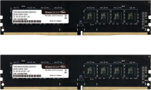 Оперативная память 64Gb Kit (2x32Gb) 3200MHz DDR4 Team Group ELITE CL22 TED464G3200C22DC01