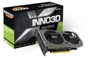 Видеокарта Inno3D GeForce GTX1650 GDDR6 TWIN X2 OC V3, 4G GDDR6 HDMI 3xDP N16502-04D6X-171330N