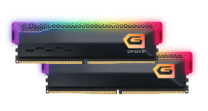 Оперативная память 32GB Kit (2x16GB) GEIL Orion V RGB 5600Mhz DDR5 GVSG532GB5600C38ADC Titanium Gray