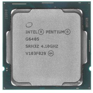 CPU Intel  Pentium G6405 4,1 GHz 4Mb 2/4 Comet Lake Lake Intel® UHD Graphics 610 58W FCLGA1200 Tray