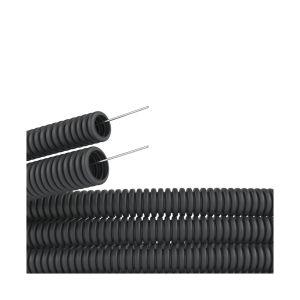 Труба ПВХ гибкая гофрированная DKC 91920B 20мм черный