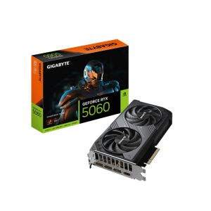 Видеокарта Gigabyte GV-N5060WF2OC-8GD 1.0, 8Gb GDDR7, 128 Bit, HDMI, DP, BOX