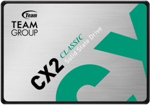 Твердотельный накопитель  256GB SSD TeamGroup CX2  2.5” SATA3 R520Mb/s, W430MB/s T253X6256G0C101